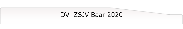 DV  ZSJV Baar 2020
